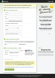 basecamp form