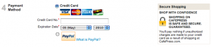 cafepress payment poa